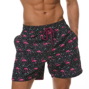 Men's Sports Short Swimming Boxer Trunks Bathing Suits Swimwear