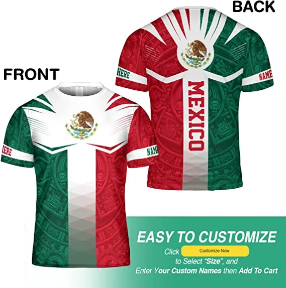 Mexico Shirt, Personalized Mexican Hoodie, Custom Mexico Hoodie, Mexico Soccer Jersey Custom Hoodies