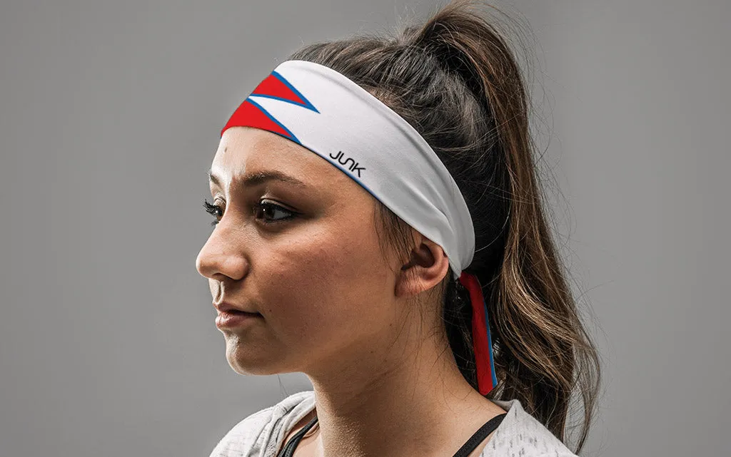 Nepal Flag Tie Headband