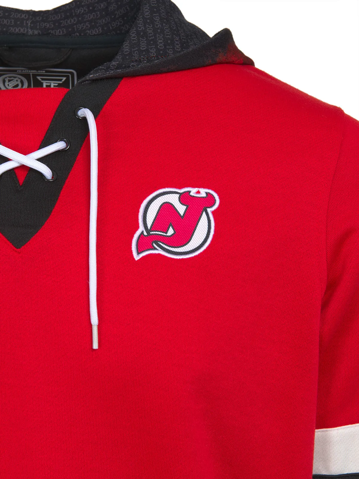 New Jersey Devils Lace-Up Hoodie