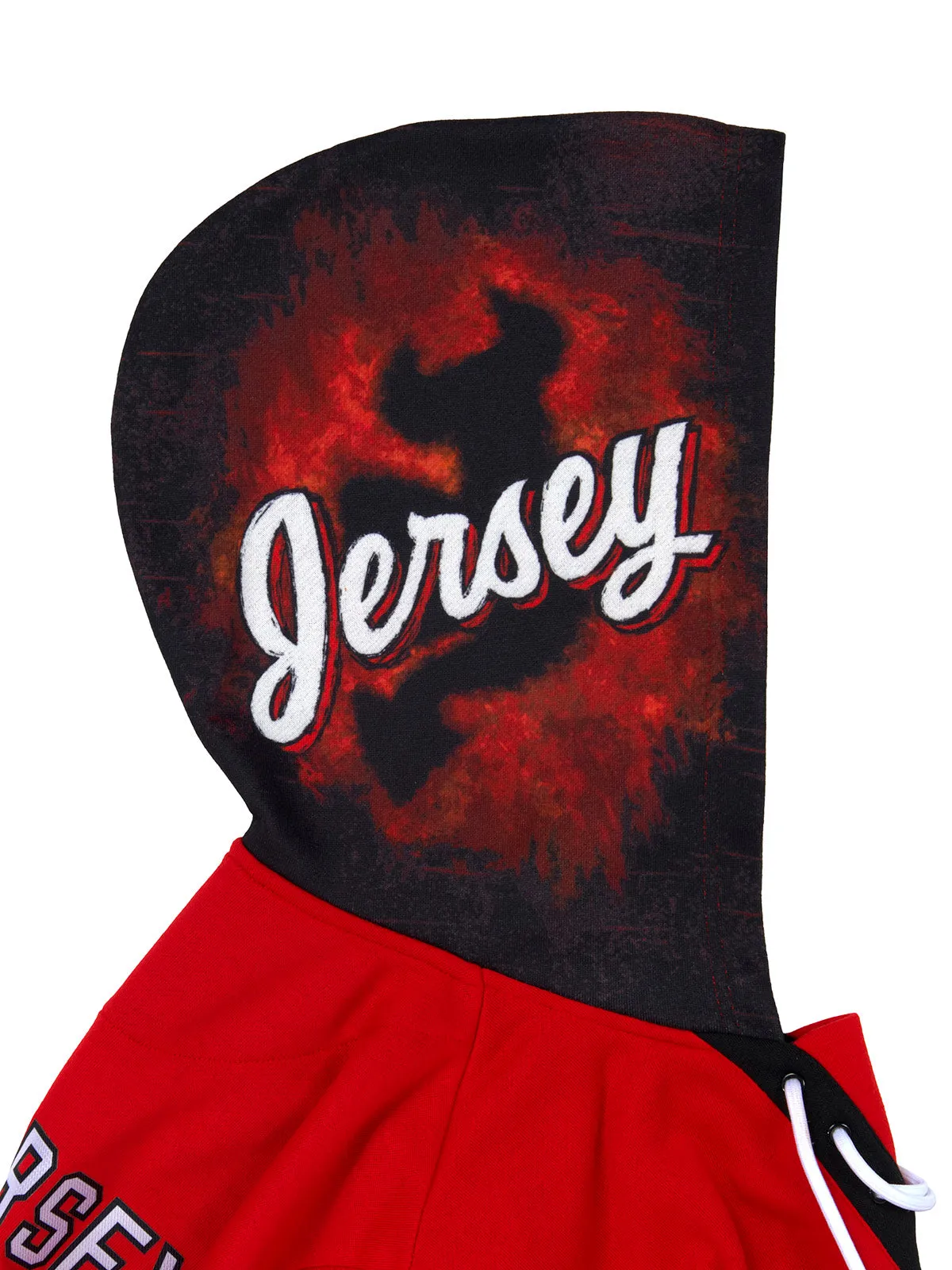 New Jersey Devils Lace-Up Hoodie