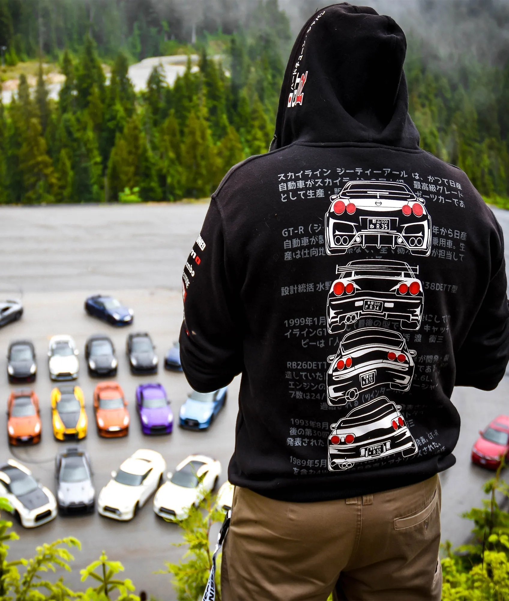 Nissan Skyline GTR Pullover Hoodie