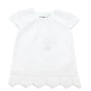 Noppies Baby Mya Embroidered Dress - White