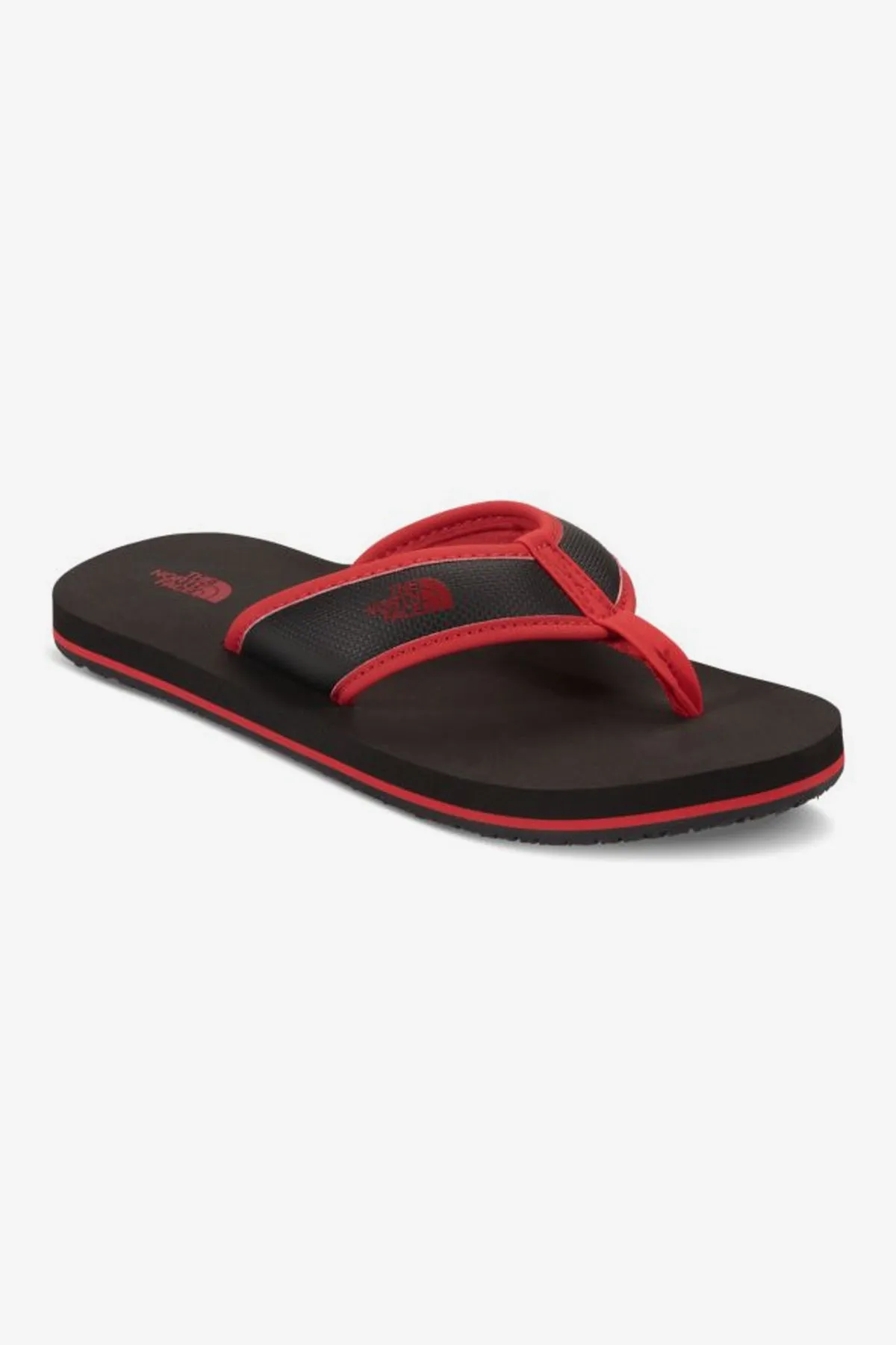 North Face Base Camp Kids Flip Flop - Phantom Red