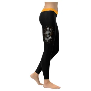 Not Perfect Just Forgiven Soft Leggings For Women - Christian Leggings For Women