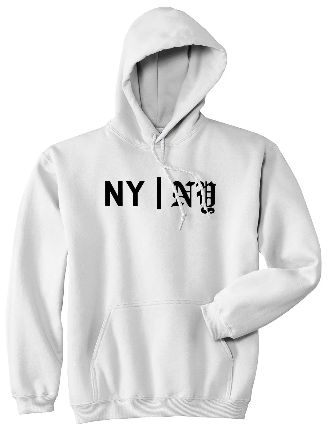 NY vs NY Mens Pullover Hoodie