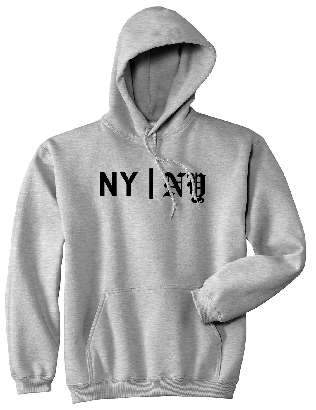 NY vs NY Mens Pullover Hoodie