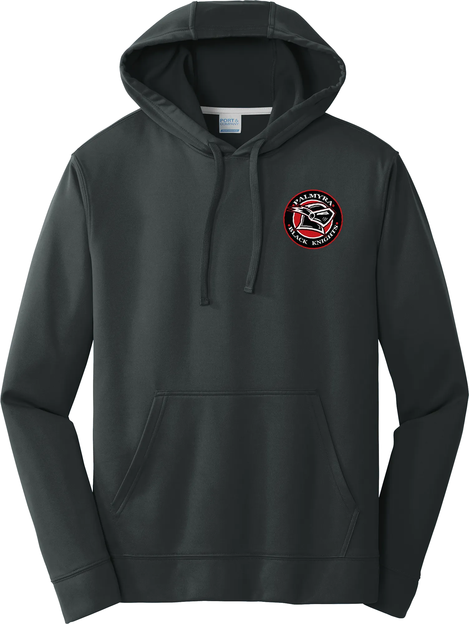 Palmyra Black Knights Performance Fleece Pullover Hooded Sweatshirt