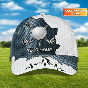 Personalized 3D Full Print Mens Golf Cap, Birthday Present To Golfer Friend, Gofler Boyfriend Gifts