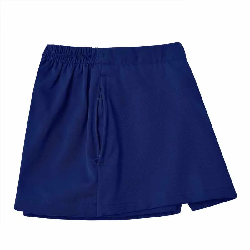 PRIMARY SCHOOL GIRLS SPORTS SKORT - ROYAL BLUE