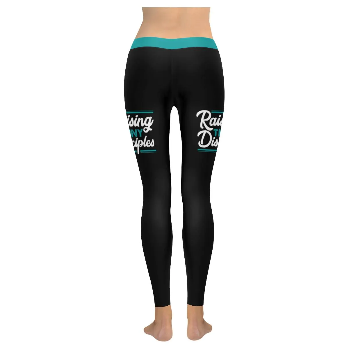 Raising Tiny Disciples Soft Leggings For Women - Christian Leggings For Women