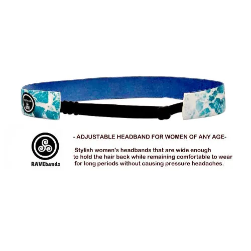 RAVEbandz Adjustable Headbands - (One Nation)