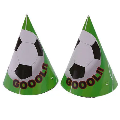 Soccer Football Theme Kids Boy Birthday Party Decoration Cup Plate Napkin Banner Hat Loot bag Tablecloth Party Supplies Set