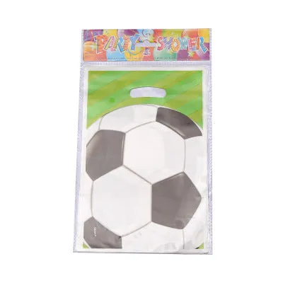 Soccer Football Theme Kids Boy Birthday Party Decoration Cup Plate Napkin Banner Hat Loot bag Tablecloth Party Supplies Set