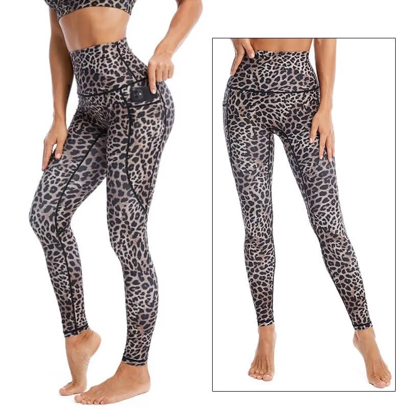 Sports Camouflage Leggings for Women / High Waist Yoga Pants - SF0993