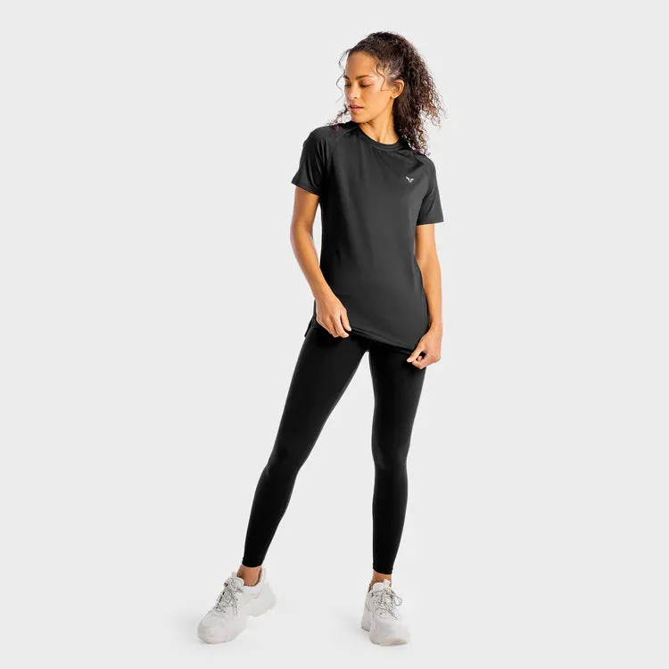 SQUATWOLF Women Core Mesh Tee