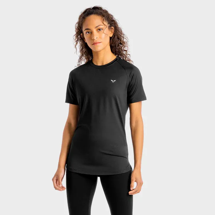 SQUATWOLF Women Core Mesh Tee