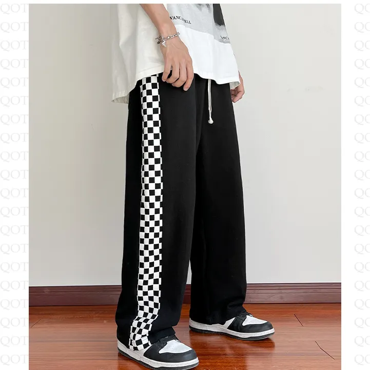 Tapered Loose Fit Sports Knitted Street Style Sweatpant