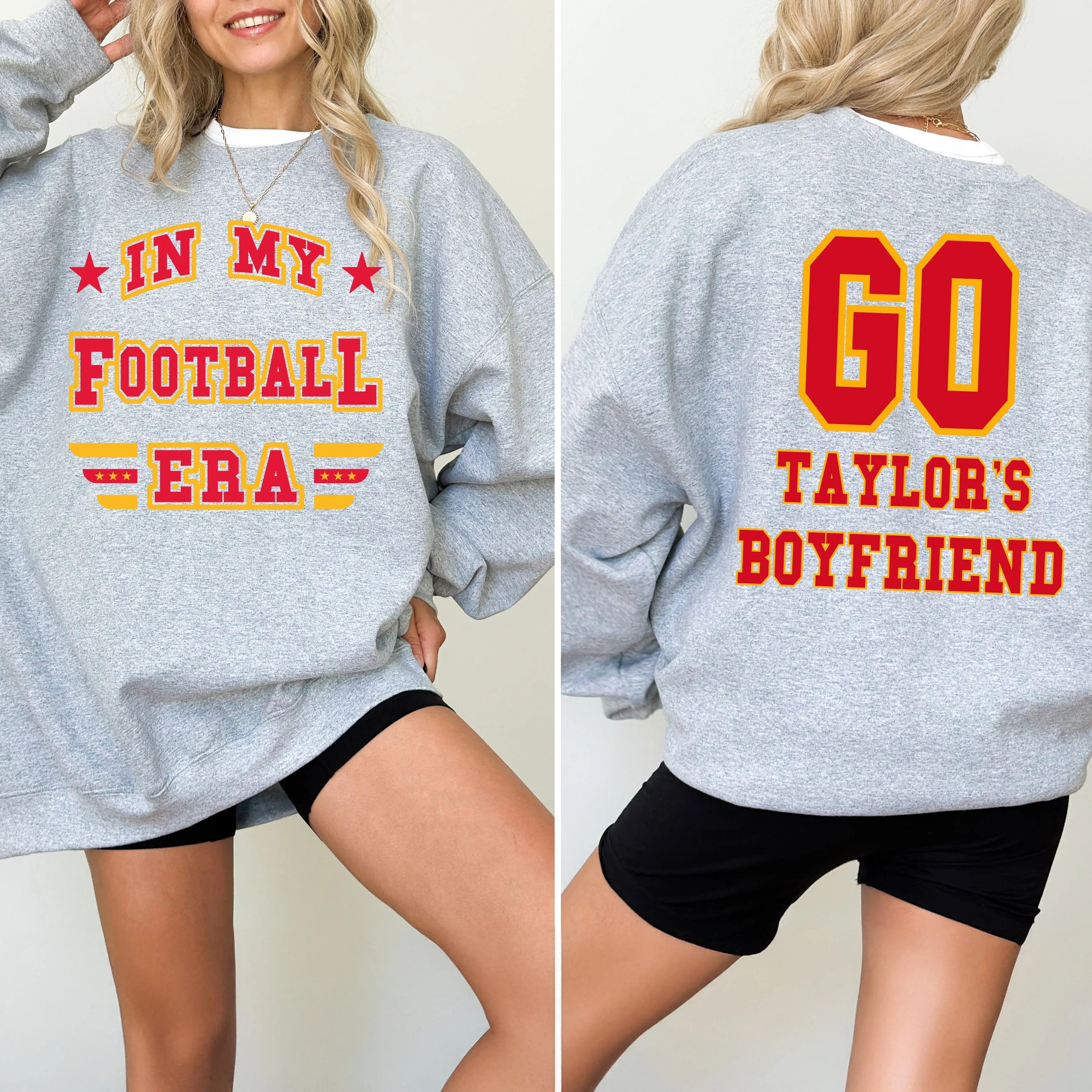 Taylor's Boyfriend Era Front and Back | Sweatshirt