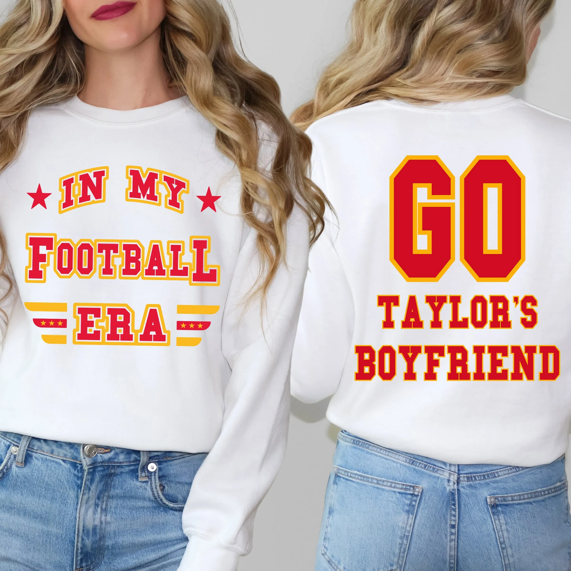 Taylor's Boyfriend Era Front and Back | Sweatshirt