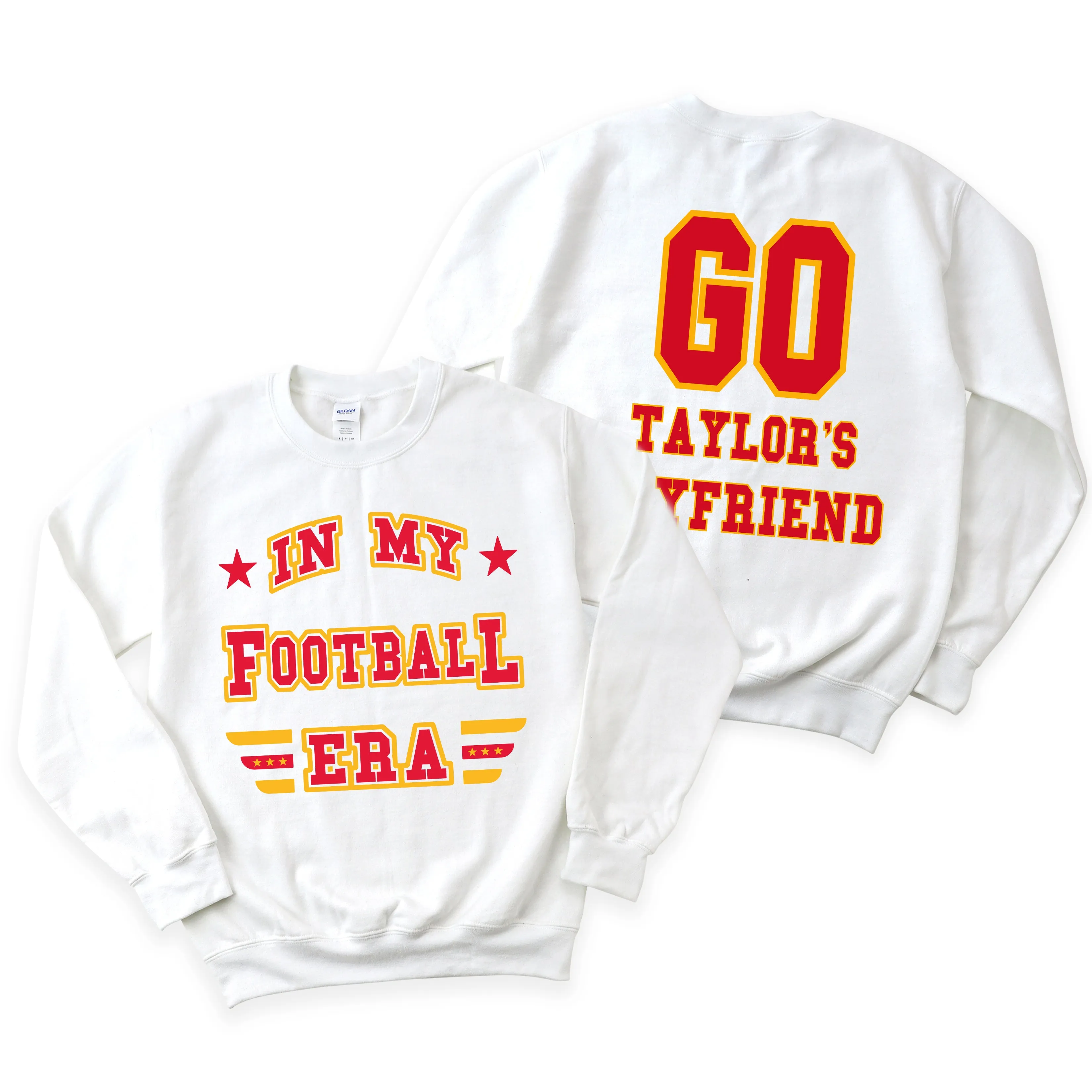 Taylor's Boyfriend Era Front and Back | Sweatshirt