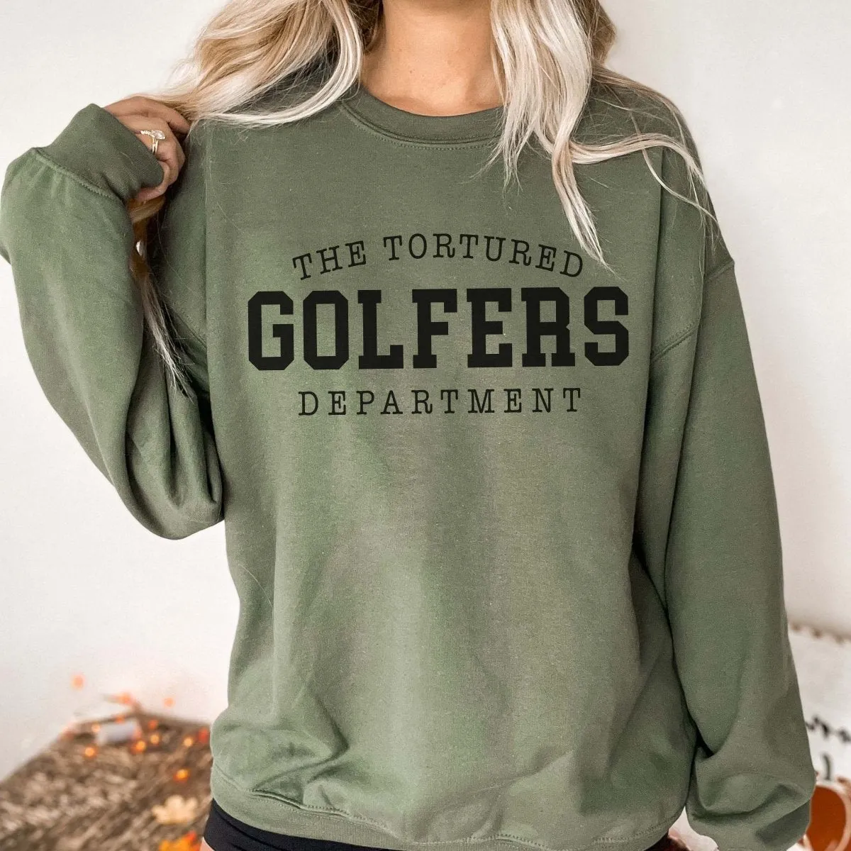 The Tortured Golfers Department Graphic Sweatshirt