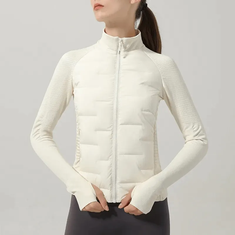 Thin Sports Women's Down Jacket with Elastic Sleeves - SF1816