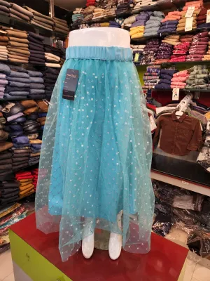 Turquoise Kids Skirts