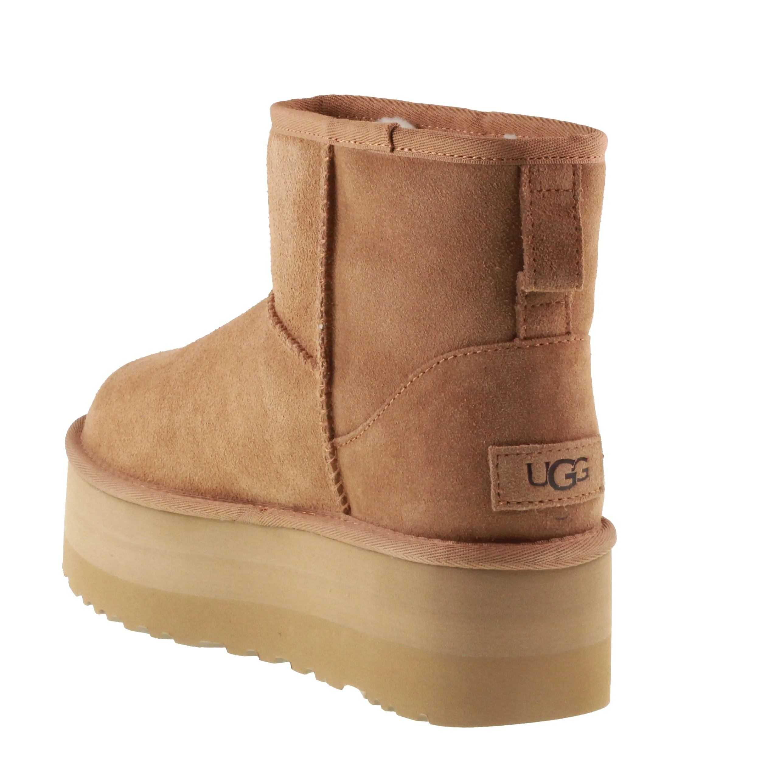 Ugg Boots Womens Classic Mini Platform Chestnut