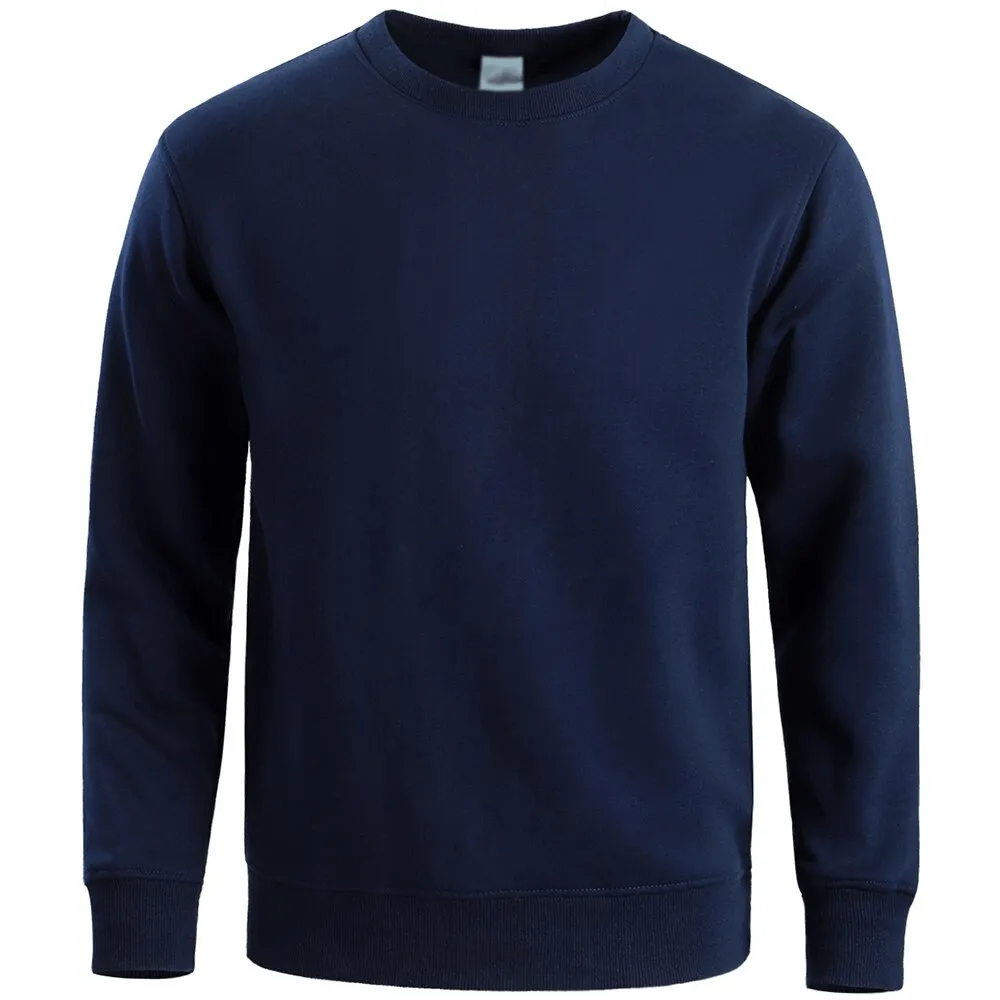 Warm Solid Color Sports Sweatshirt / Men's Clothing - SF0582