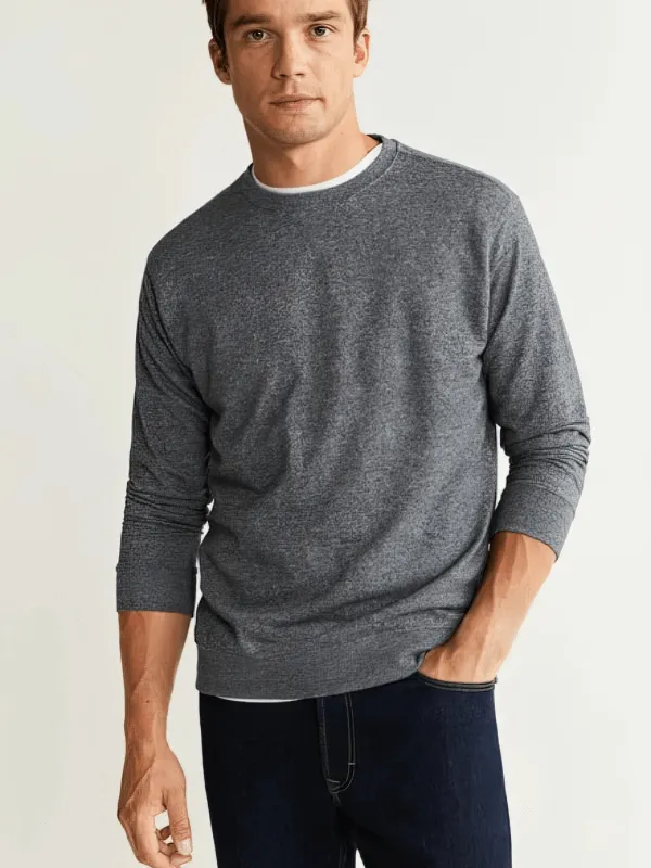 Warm Solid Color Sports Sweatshirt / Men's Clothing - SF0582