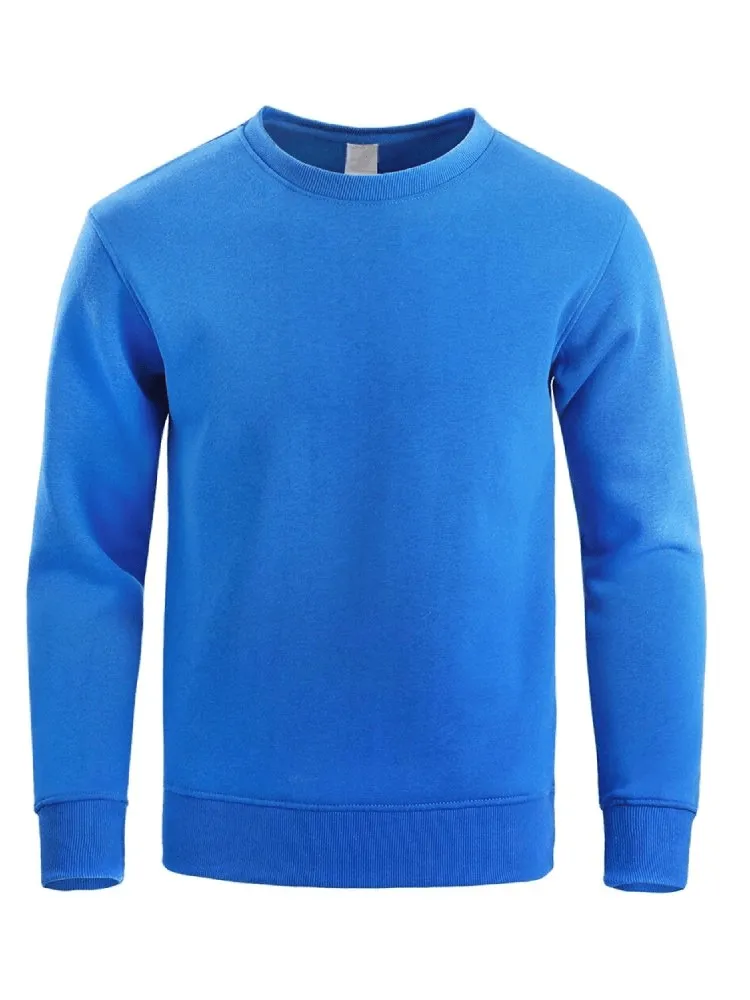 Warm Solid Color Sports Sweatshirt / Men's Clothing - SF0582