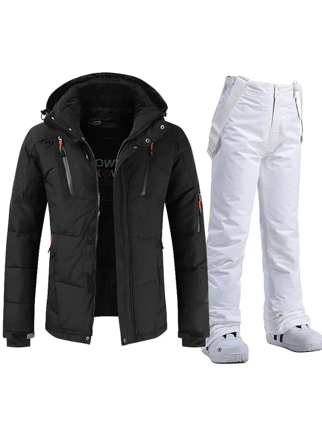 Warm Windproof Waterproof Outdoor Sports Ski Suit - SF1783