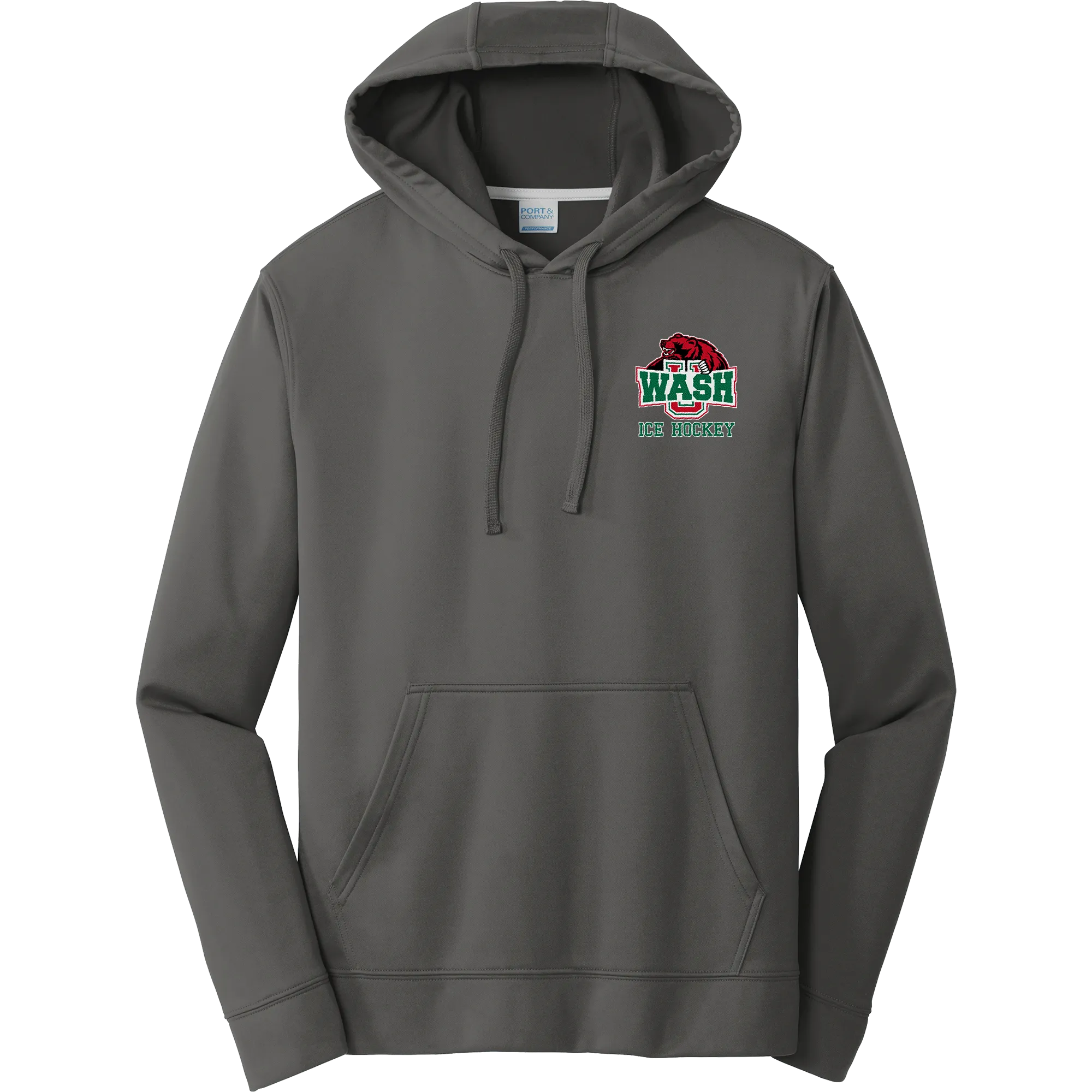 Wash U Performance Fleece Pullover Hooded Sweatshirt