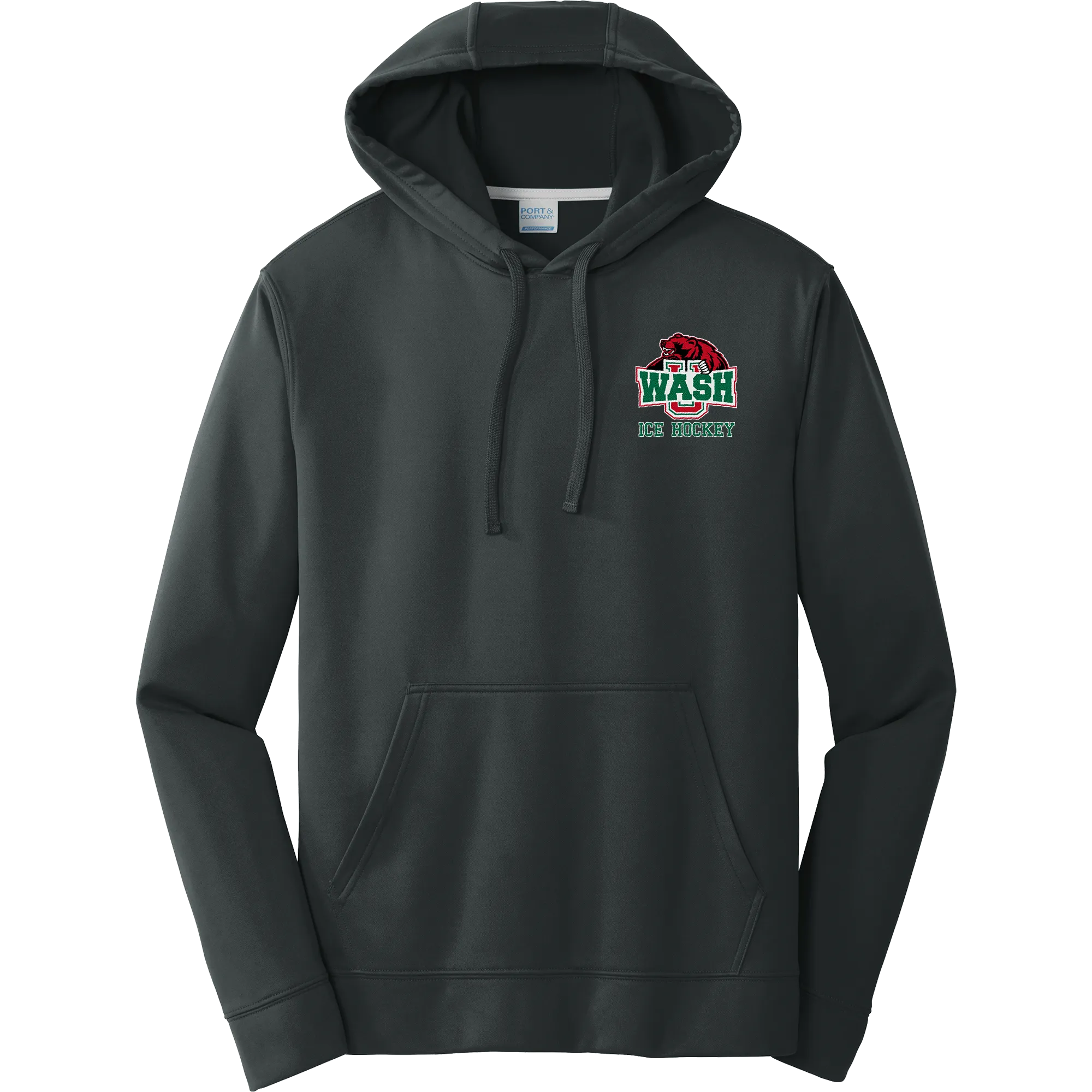 Wash U Performance Fleece Pullover Hooded Sweatshirt