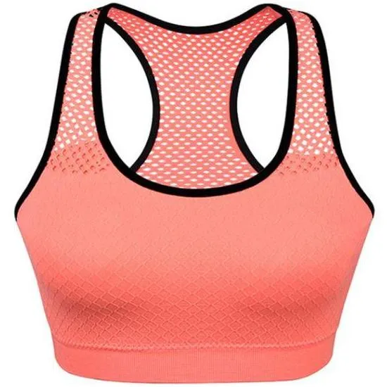 Women Breathable Quick Dry, Sweat Absorbing, Seamless Sports Bra