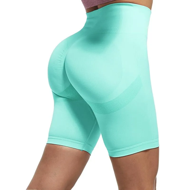 Women Seamless Slim High Waist Bubble Butt Push Up Fitness Legging