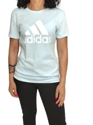 Women Tshirt - Big logo - Light Blue