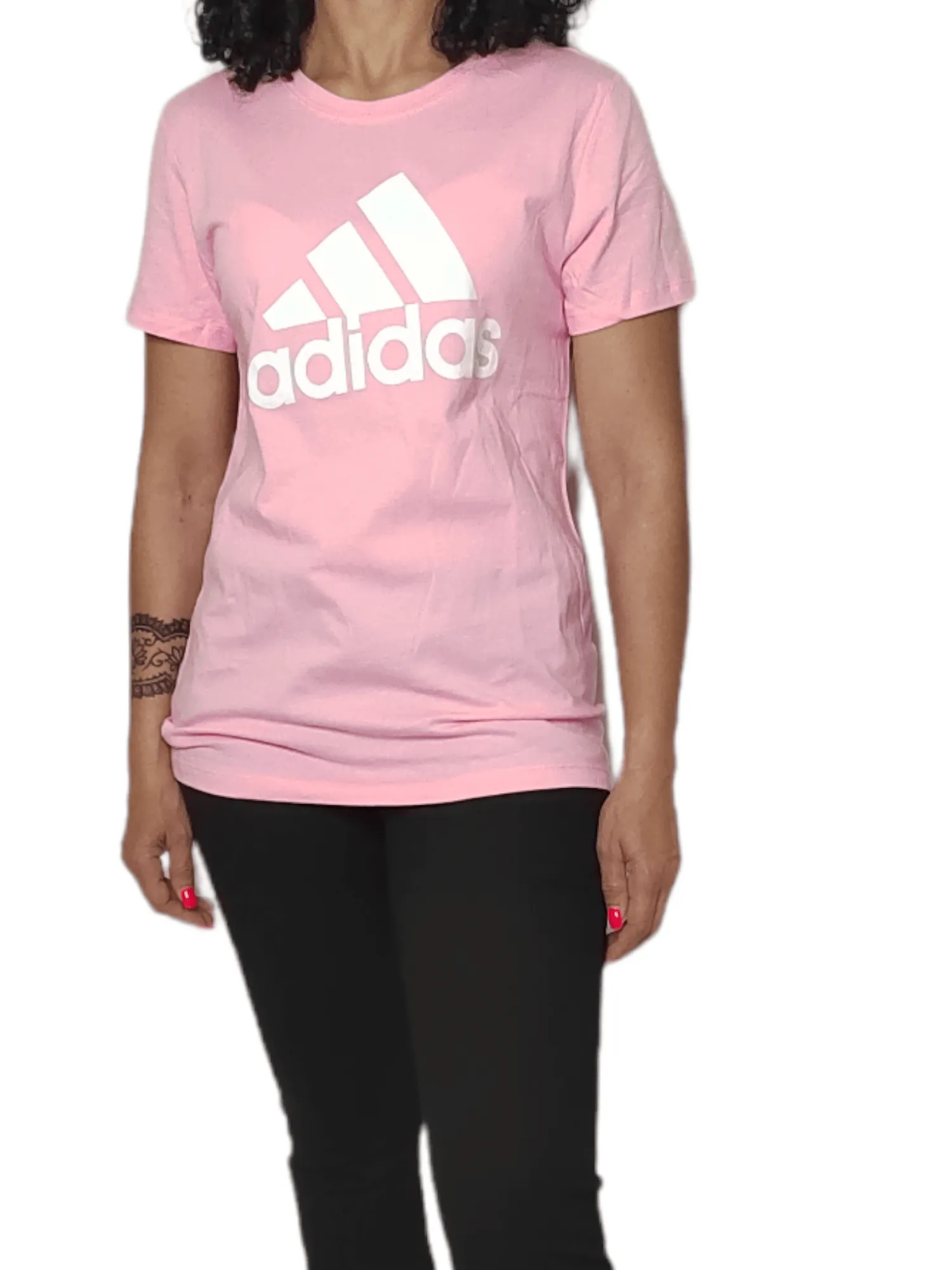 Women Tshirt - Big logo - Pink