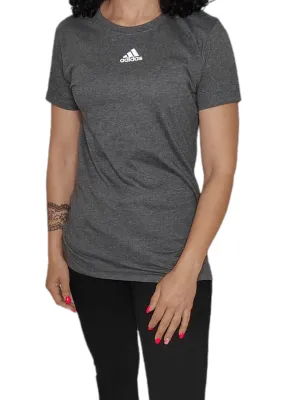 Women Tshirt - small logo (middle) - Dark Grey