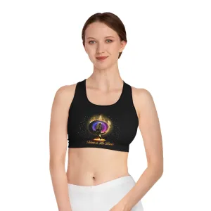 Yoga Spiritual Meditation Women Sports Bra - Luck 777 Angel Number