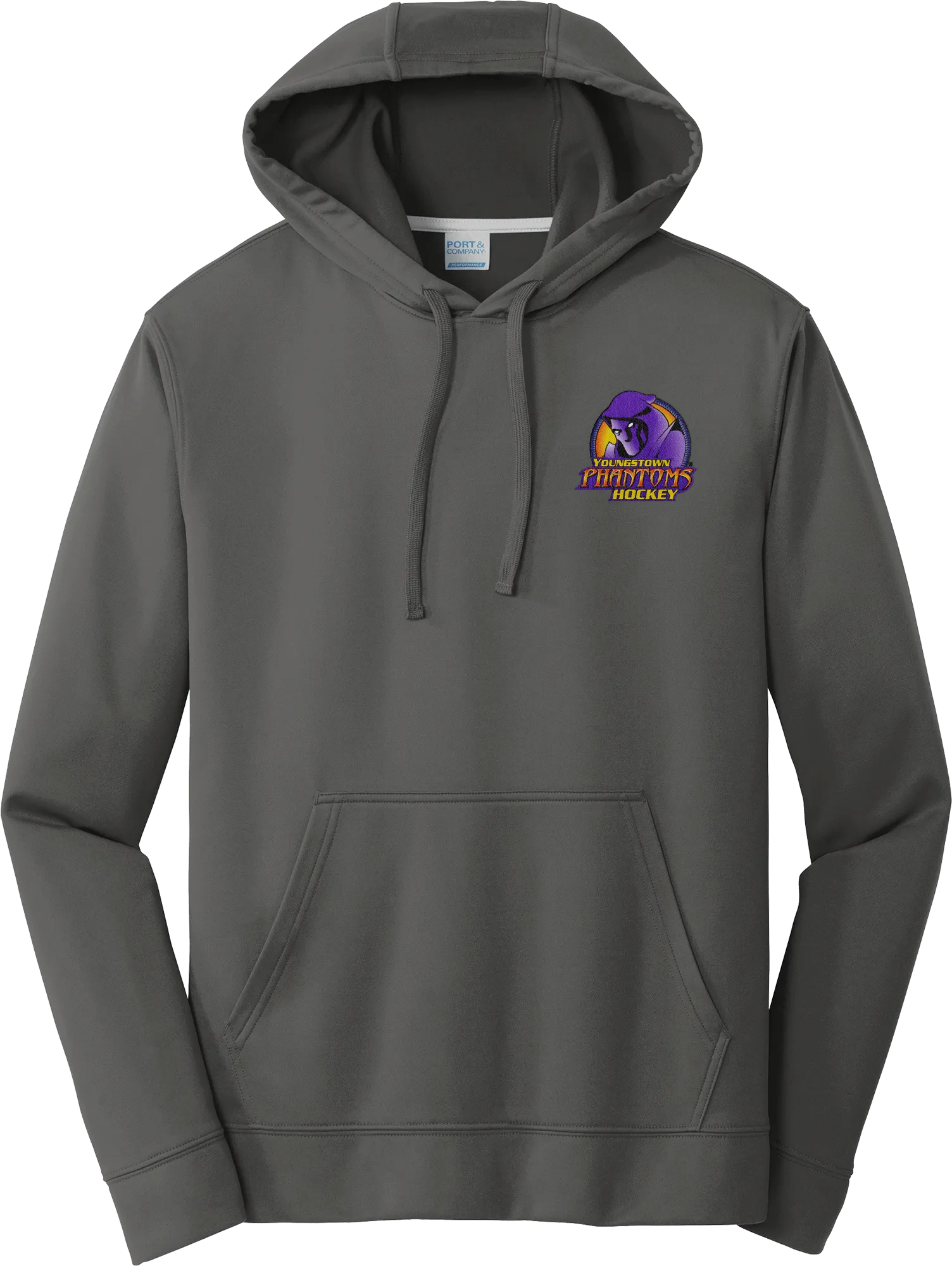 Youngstown Phantoms Performance Fleece Pullover Hooded Sweatshirt